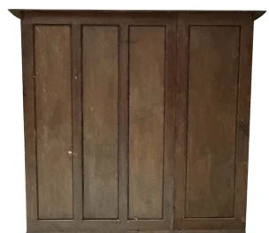 Art Deco Amsterdamse School Armoire by Willem Penaat for Metz & Co. Amsterdam